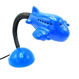 Dayton Hudson Airplane Lamp Desk Lamp Nightlight with Gooseneck Art Deco Ceramic